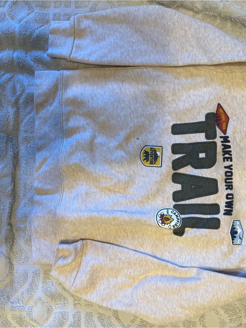 Garanimals Light cream 'Trail' Graphic Kids sweatshirt